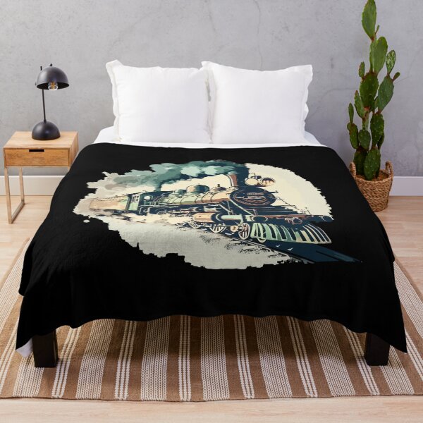 Item preview, Vintage Steam Locomotive designed and sold by kudostees.
