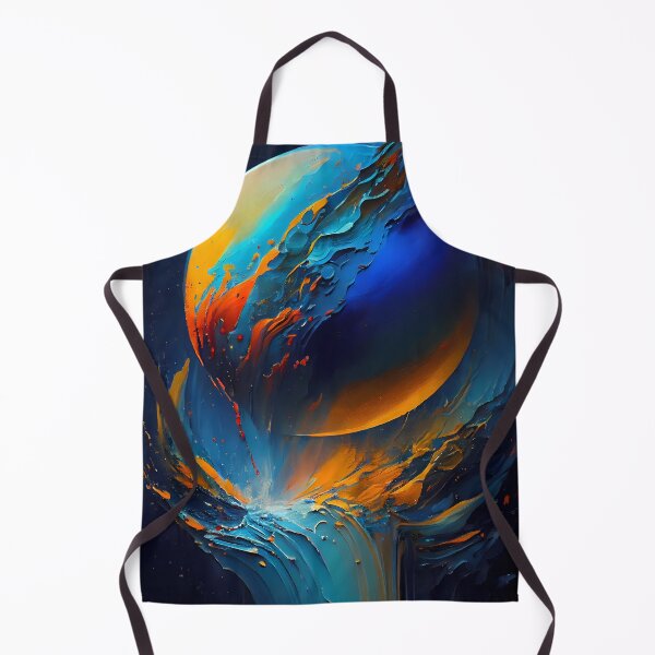 Item preview, Planet Neptune Abstract Portrait designed and sold by triplethedot.