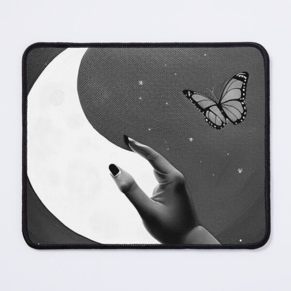 Item preview, Moon & Butterfly In Her Hands Poster designed and sold by skolfid brows ⭐⭐⭐⭐⭐ (5.0).