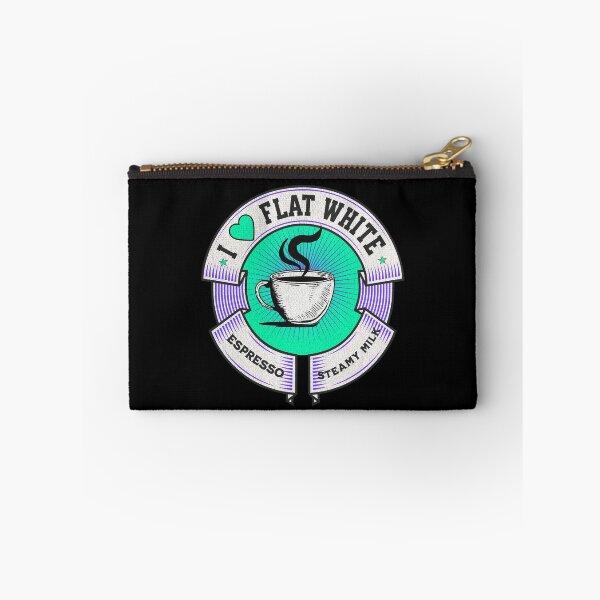Item preview,  I love flat white, espresso and steamy milk,coffee lovers, coffee fans, Moms coffee, Dads coffee, coffee cup                   designed and sold by allycat57.