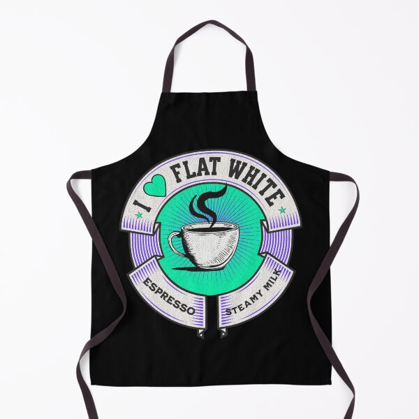 Item preview,  I love flat white, espresso and steamy milk,coffee lovers, coffee fans, Moms coffee, Dads coffee, coffee cup                   designed and sold by allycat57.