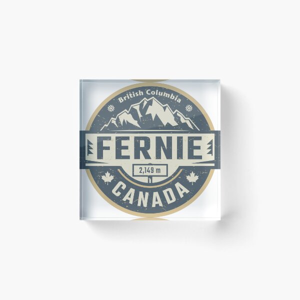 Item preview, Fernie, British Columbia designed and sold by studio838.