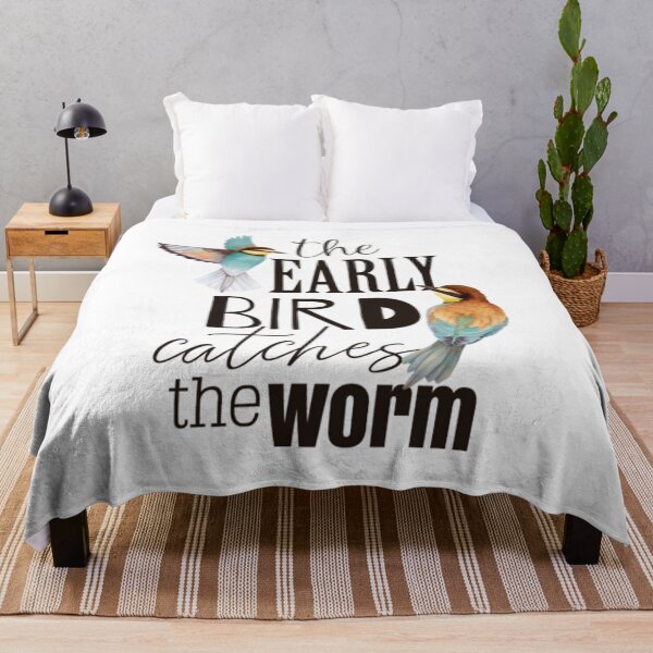 Item preview, The early bird catches the worm classic t-shirts. designed and sold by bloosoms.