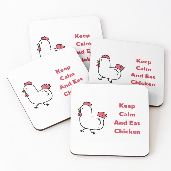 Item preview, Keep Calm And Eat Chicken designed and sold by erion-store.
