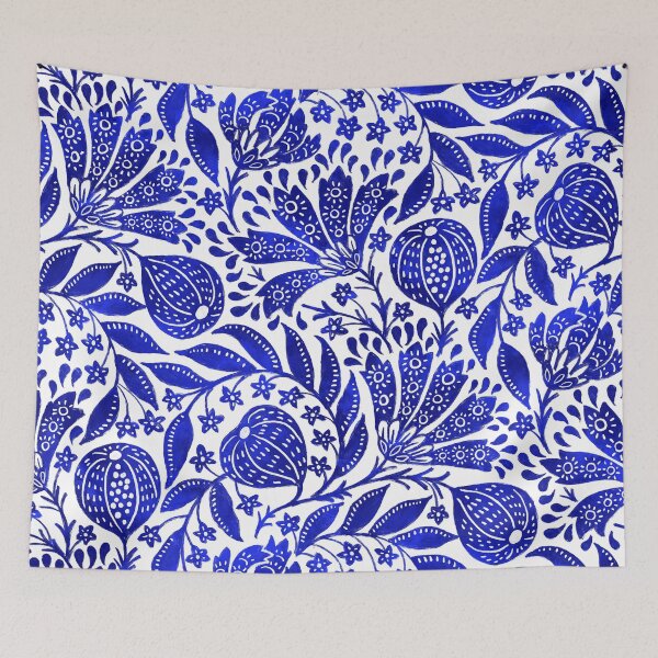 Item preview, Fig Garden Blues designed and sold by DeKoro.