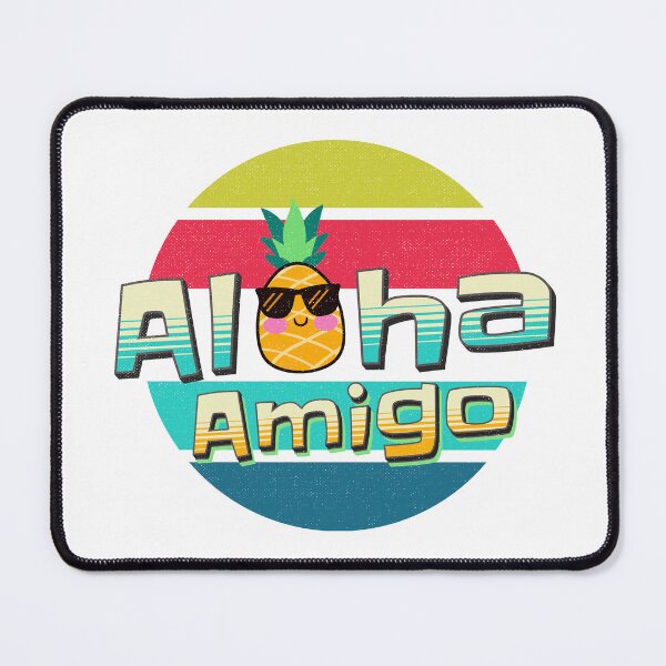 Artikelvorschau, Aloha Amigo – Sommerstimmung auf den Hawaiiinseln im Retro-Look entworfen und verkauft von Miralspicks.