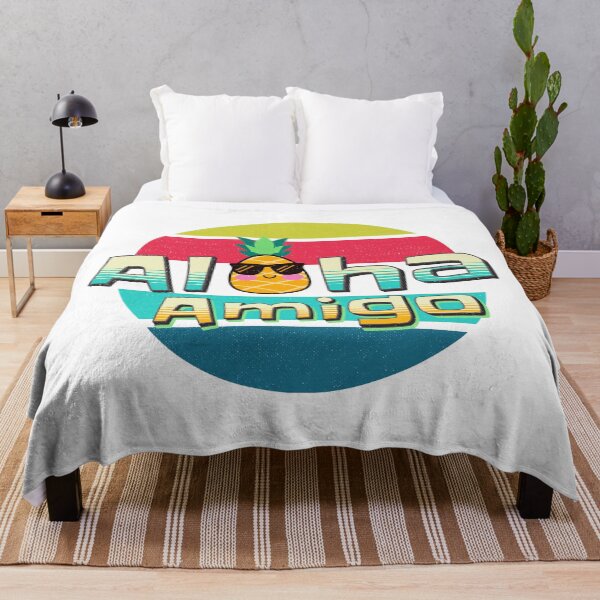 Item preview, Aloha Amigo - Retro Summer Hawaiian Island Vibes designed and sold by Miralspicks.