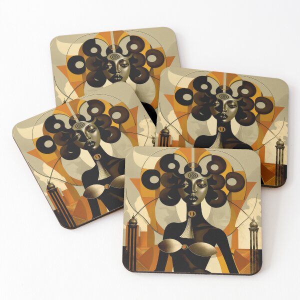 Item preview, surreal african goddess designed and sold by madeinfrance1.