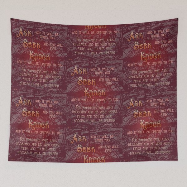 Item preview, Ask - Seek - Knock designed and sold by Patricia Howitt.