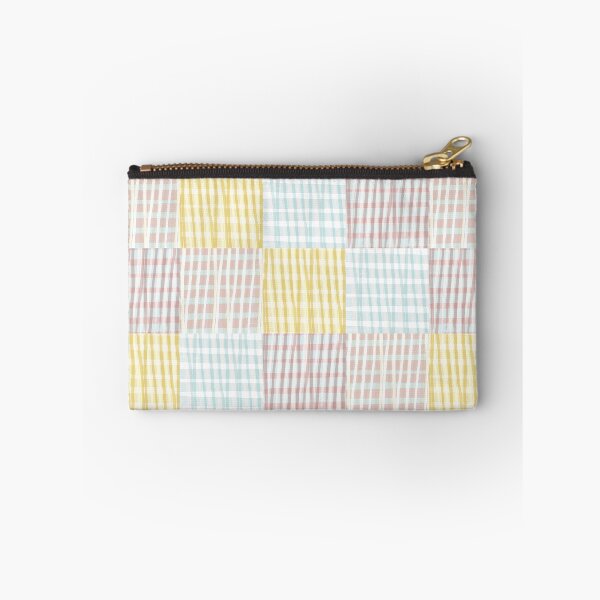 Item preview, Modern Gingham Checker | pastel pink, blue, and yellow designed and sold by Ingrid Poole.