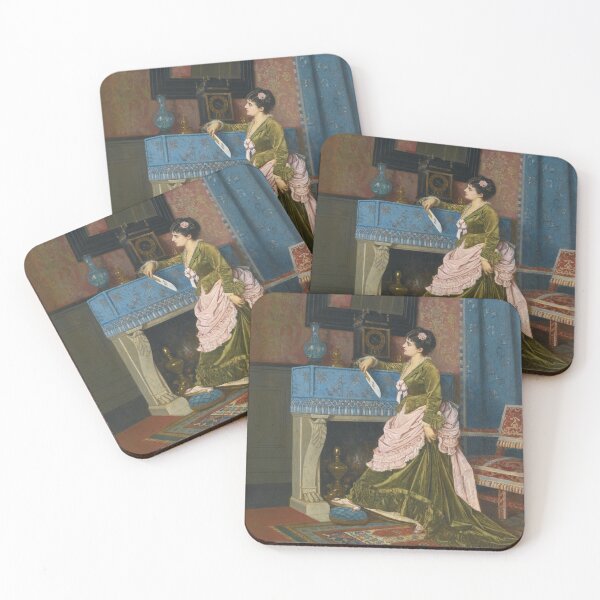 Item preview, The Love Letter (1873) - Auguste Toulmouche designed and sold by SALON DES ARTS.