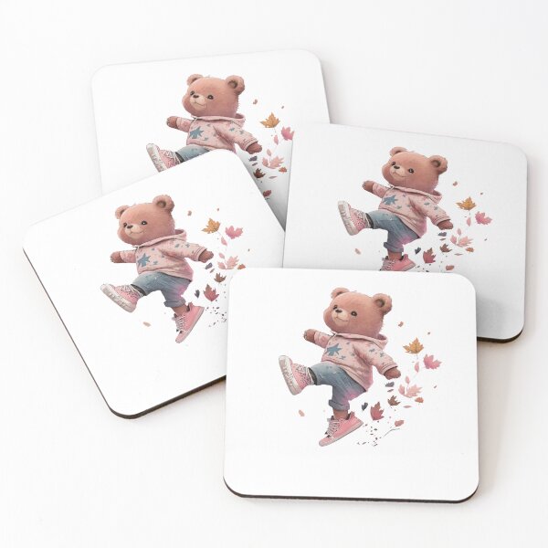 Item preview, a happy cute stylish teddy bear designed and sold by Infinite creative  Boutique.