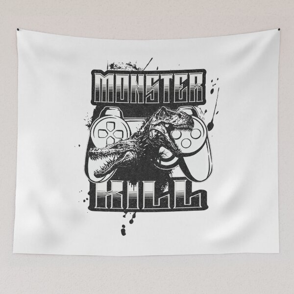 Item preview, monster kill designed and sold by HB Shirts.