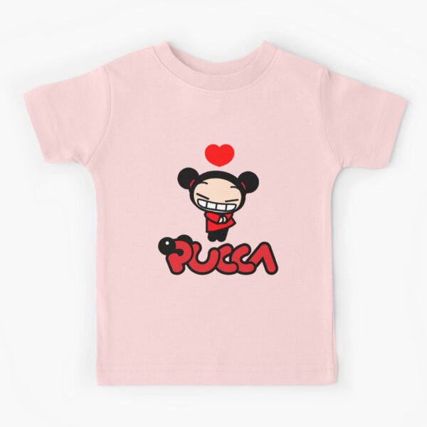 Pucca Love Garu Cute Korean Cartoon Show Kawaii Mens/Unisex T-Shirt Print  Shirts