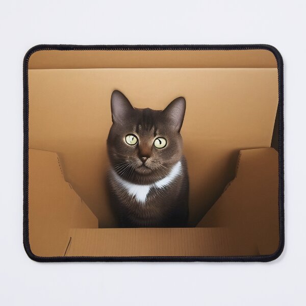 Item preview, Cat in the box designed and sold by Steeshirts.