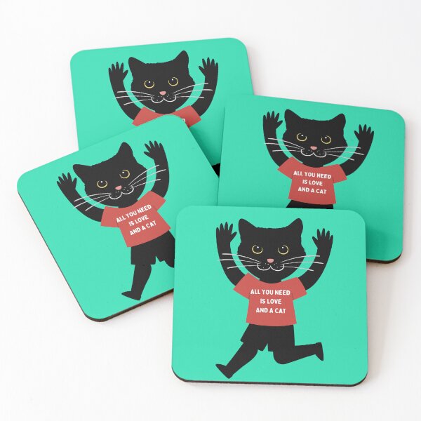 Item preview, All you need is love and a cat designed and sold by GasconyPassion.