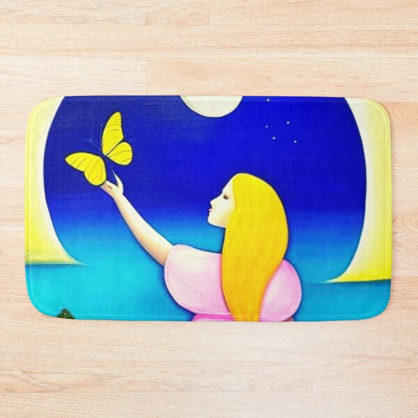 Item preview, Moon & Butterfly In Her Hands Poster designed and sold by skolfid brows ⭐⭐⭐⭐⭐ (5.0).
