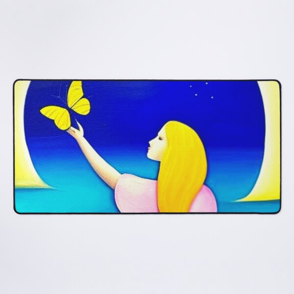 Item preview, Moon & Butterfly In Her Hands Poster designed and sold by skolfid brows ⭐⭐⭐⭐⭐ (5.0).