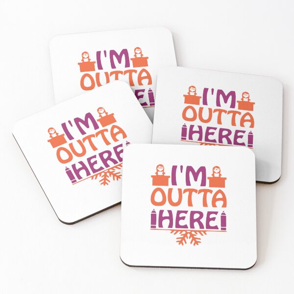 Item preview, I'M OUTTA HERE designed and sold by SticerOcean.