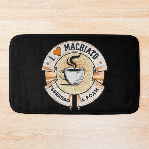 Item preview,  I love machiato, espresso and foam,coffee lovers, coffee fans, Moms coffee, Dads coffee, coffee cup                   designed and sold by allycat57.