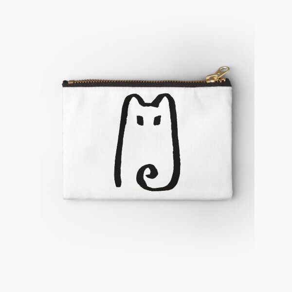 Item preview, sitting cat staring at u designed and sold by dumbdogdoodles.