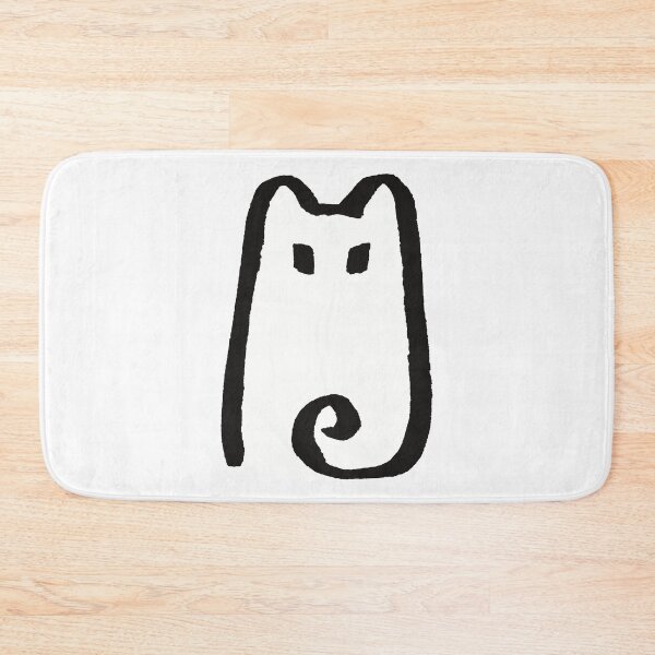 Item preview, sitting cat staring at u designed and sold by dumbdogdoodles.