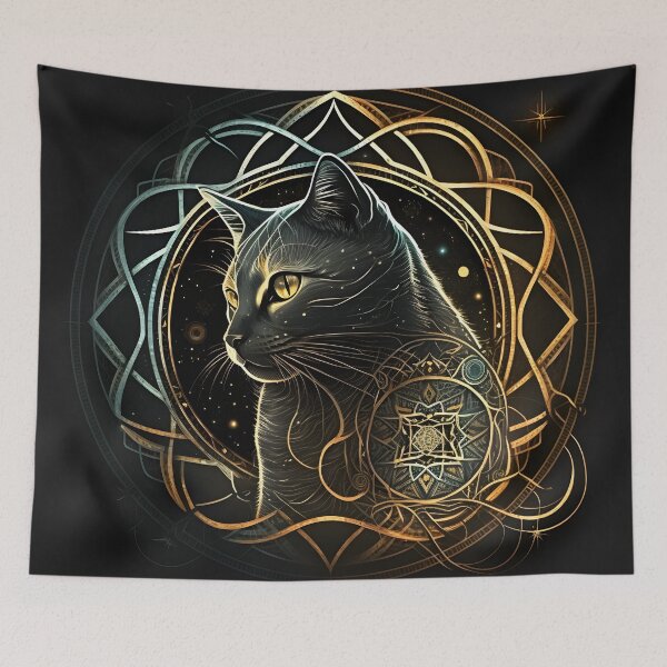 Item preview, sacred cat designed and sold by CrudeBow.