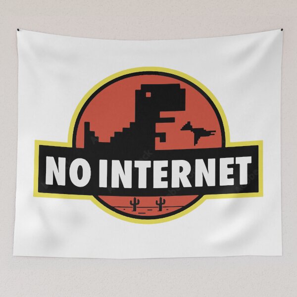 Item preview, No Internet designed and sold by Mahe-Art.