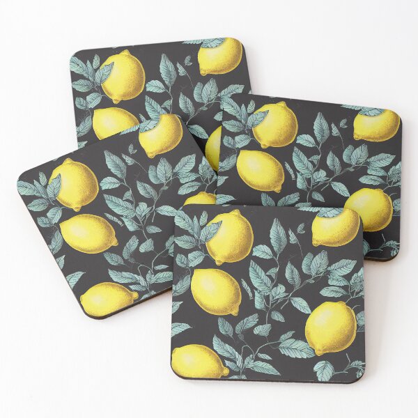 Item preview, vintage lemons, citrus, repetable pattern illustration #7 designed and sold by Anastasias-Shop.