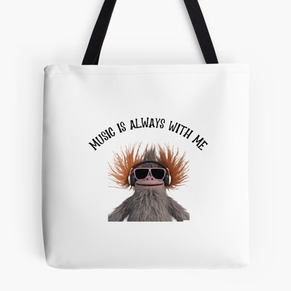 Item preview, Monster with Headphones: Music is always with me designed and sold by Lyfer.