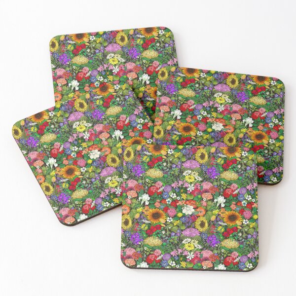 Item preview, Colorful Flowerbed  designed and sold by IrishVikingDesigns.