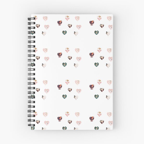 Item preview, Dogs And Hearts Man Woman Child White Colourful STICKER PACK Red designed and sold by Furry-BFF.