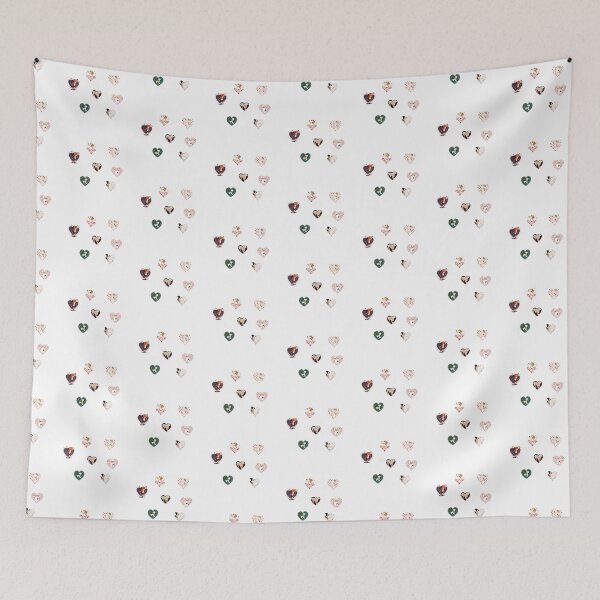 Item preview, Dogs And Hearts Man Woman Child White Colourful STICKER PACK Red designed and sold by Furry-BFF.