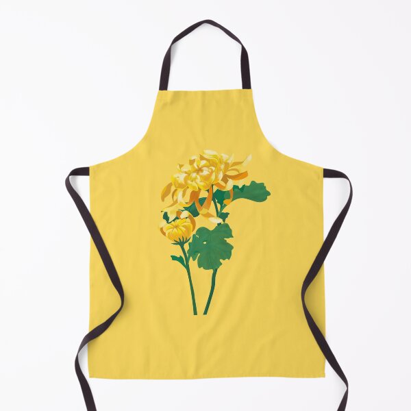 Artikelvorschau, Beautiful Yellow chrysanthemum watercolor illustration entworfen und verkauft von UnaWu533.