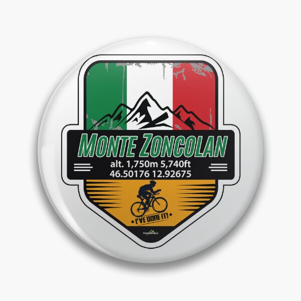 Item preview, Monte Zoncolan Italy Italia Cyclist Sticker T-Shirt 01 I've Done It! designed and sold by OuterShellUK.
