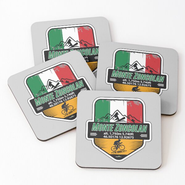 Item preview, Monte Zoncolan Italy Italia Cyclist Sticker T-Shirt 01 I've Done It! designed and sold by OuterShellUK.