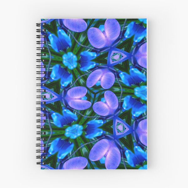 Item preview, Royal Blue Flower Pattern designed and sold by Patternflower.