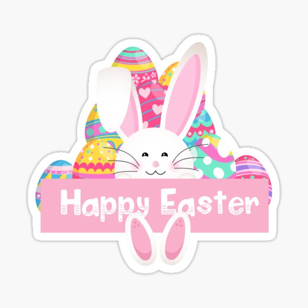 Item preview, Happy funny bunny Sweet Easter candy love  designed and sold by boujidi.