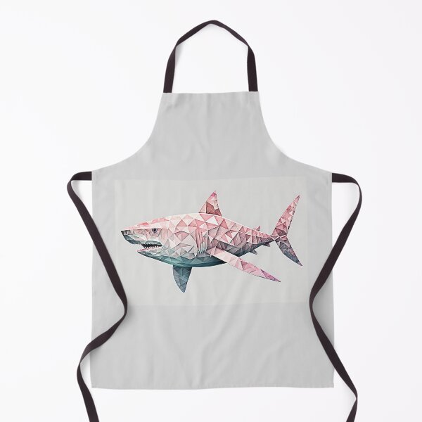 Item preview, shark pink geometric style. designed and sold by by-natiko.