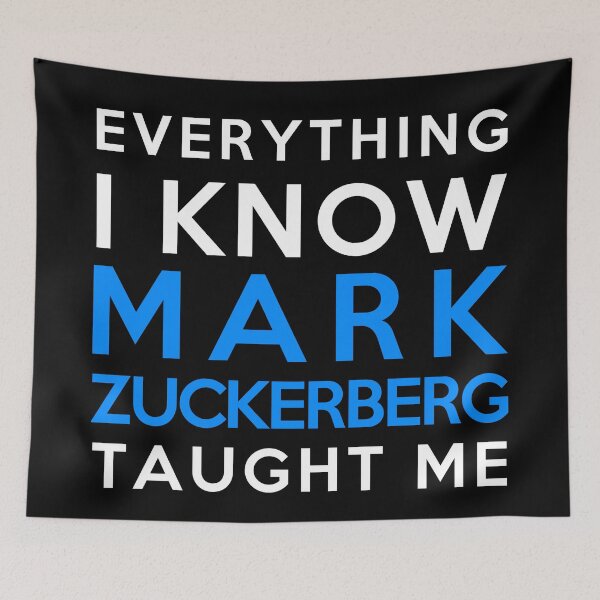 Item preview, Mark Zuckerberg - Everything i know designed and sold by 2Girls1Shirt.