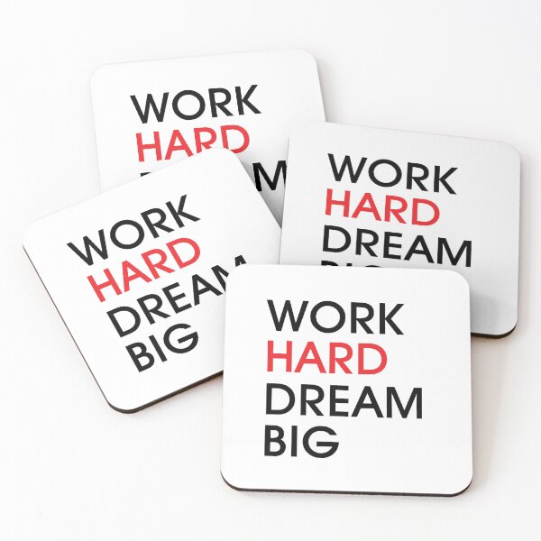 Item preview, WORK HARD DREAM BIG ! designed and sold by SayLess Co.