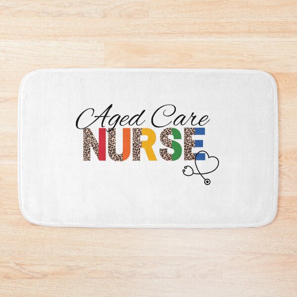 Item preview, Aged Care Nurse (Dark printing for light background) designed and sold by RhondaLily.