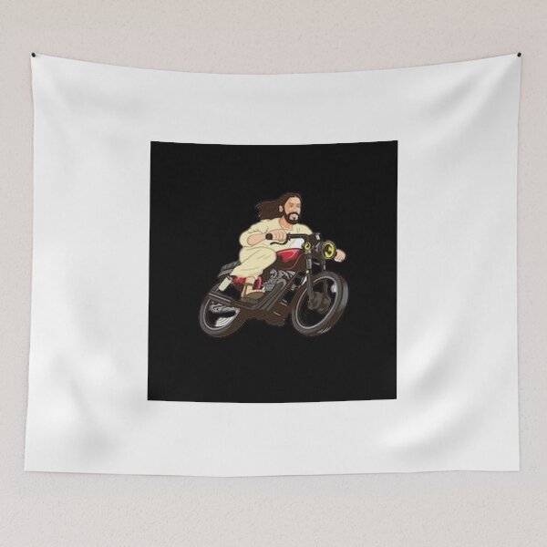 Item preview, Jesus Ride a Bike Design designed and sold by HEFTALICA.
