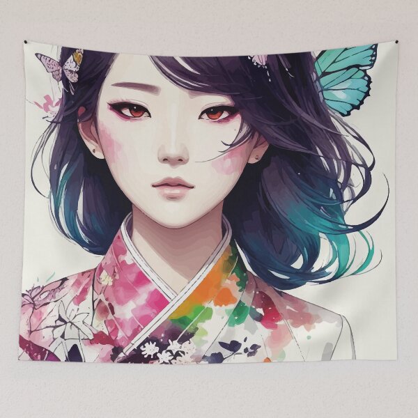 Item preview, Butterfly and Woman#15 designed and sold by YDIX.