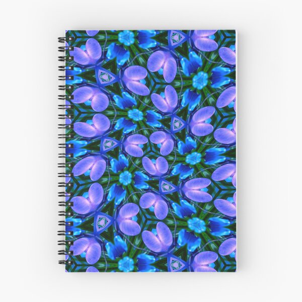 Item preview, Royal Blue Flower Pattern designed and sold by Patternflower.
