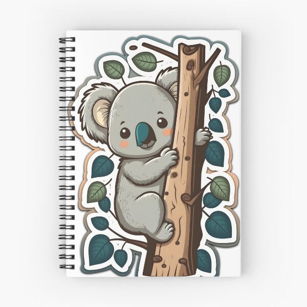 Item preview, Cute Tree Adorer l Koala, sticker, t-shirt, phone case and more. designed and sold by Artsynator.