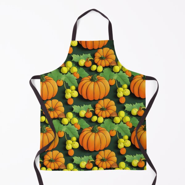 Item preview, Pumpkin and grapes pattern  designed and sold by AI Creations ⭐⭐⭐⭐⭐.