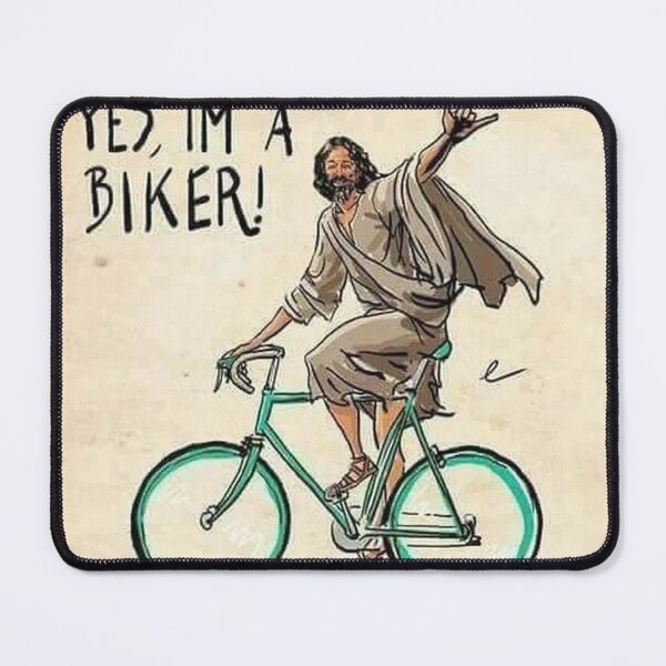 Item preview, Yes, Yesus is a Biker Design designed and sold by HEFTALICA.