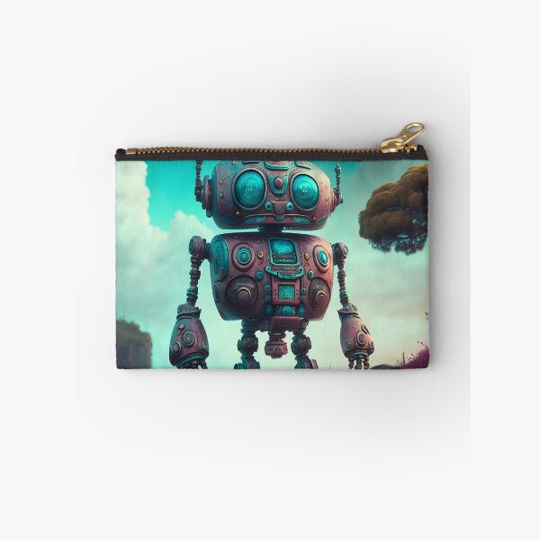 Item preview, robot lofi designed and sold by DreamscapesAI.