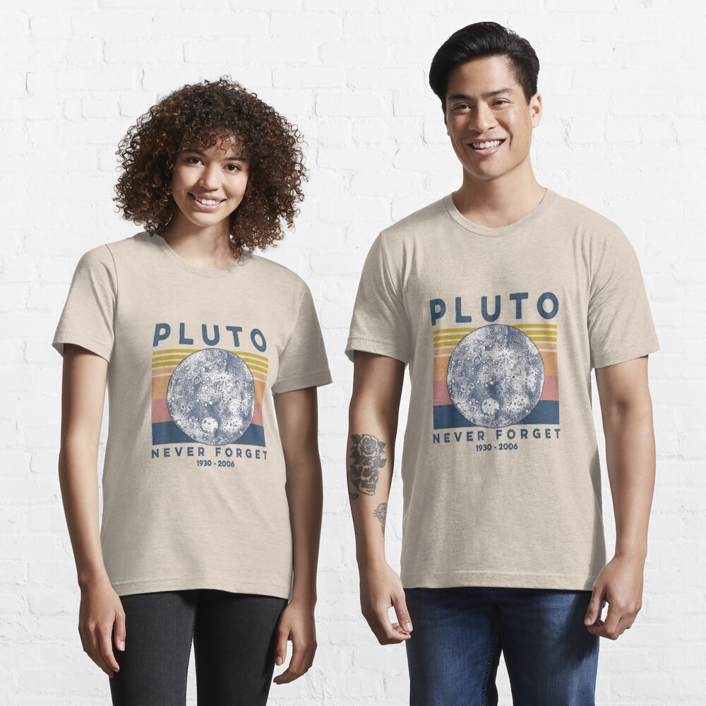 Discover Funny Never Forget Pluto Retro | Essential T-Shirt 